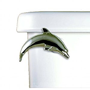 Dolphin Chrome Plated Flush Handle