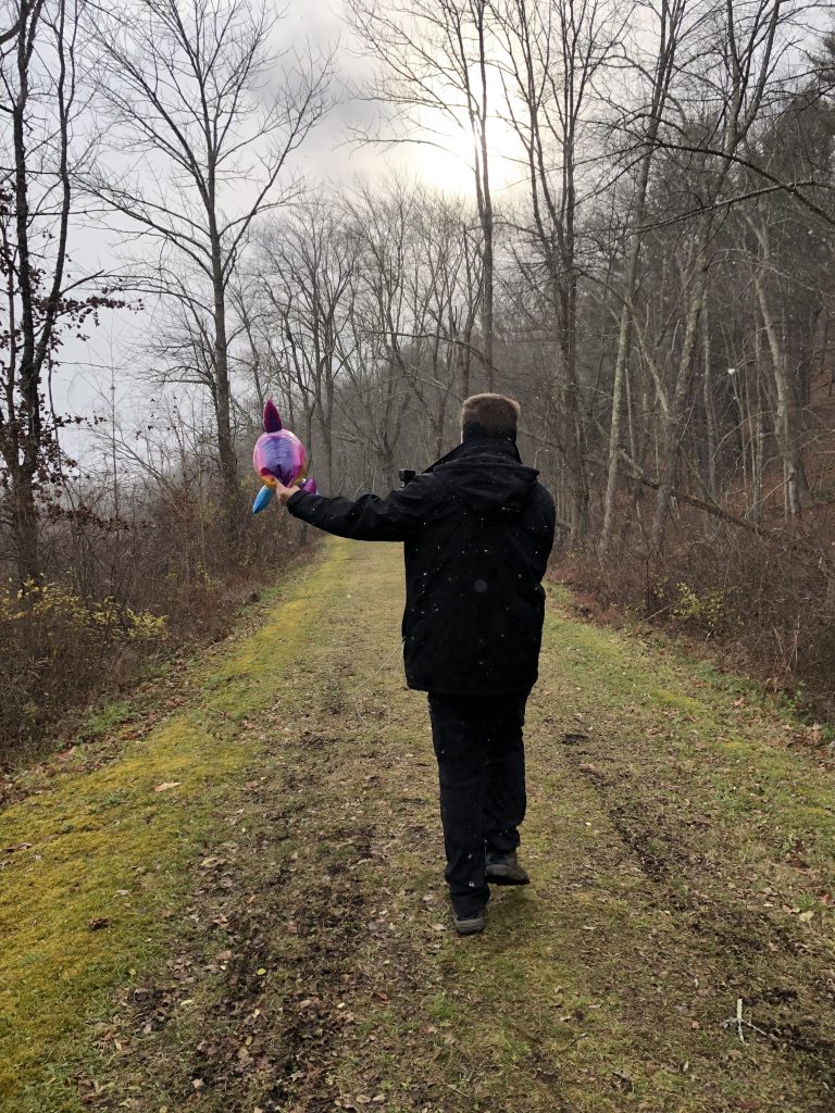Luna Visits D & H Canal in Summitville NY